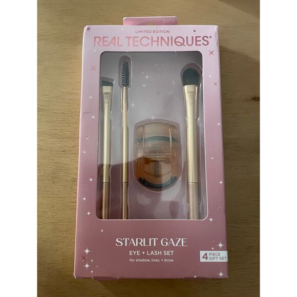 New Women’s Real Techniques Starlit Gaze 4pc Eye 👁️ & Lash Gift 🎁 Set - Picture 1 of 5
